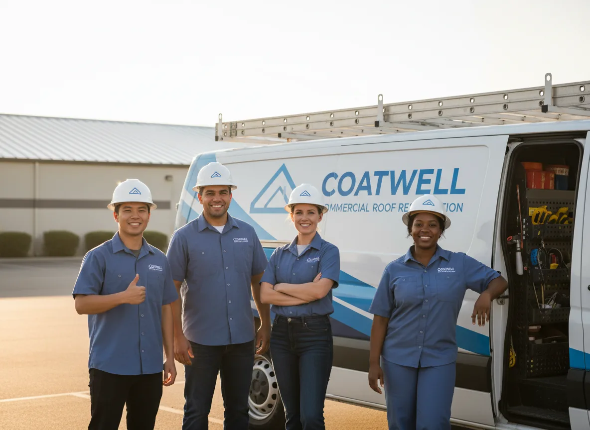 Commercial roof coating company in Waverly Hall, GA